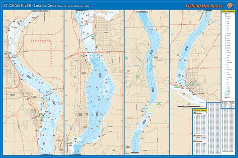 st croix river depth chart.